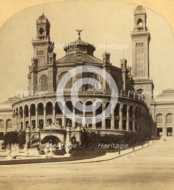 'Paris, Trocadero Palace', c1900.  Creator: Unknown.