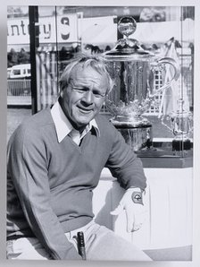 Arnold Palmer, American golfer, c1970s. Artist: Unknown