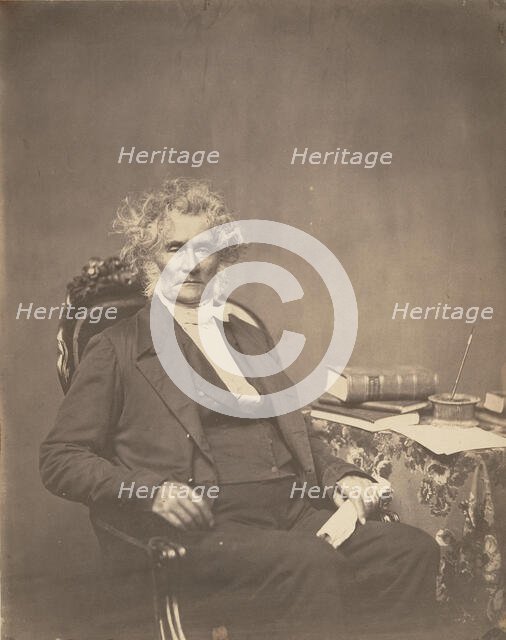 Peter Force, ca. 1858. Creator: Mathew Brady.