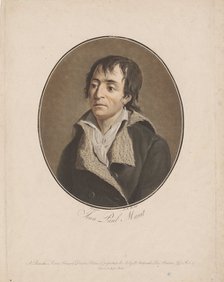 Portrait of Jean-Paul Marat (1743-1793), 1793-1794.