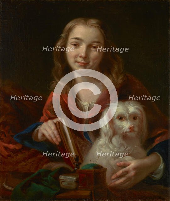 Portrait of Stefania Jaronska née Glowacka, between 1845-1855. Creator: Rafal Hadziewicz.