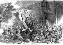 Siege of Delhi, Indian Mutiny, September 1857. Artist: Unknown