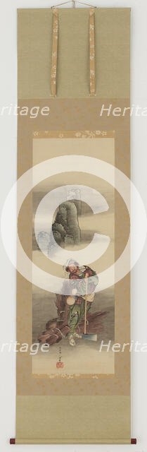 Woodcutter, Edo period, 1849. Creator: Hokusai.