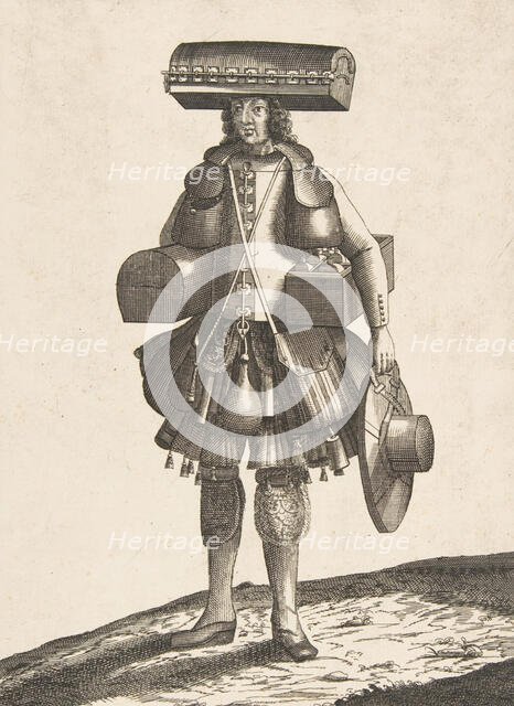 Habit de Mallettier Coffrettier, ca. 1690., ca. 1690. Creator: Anon.