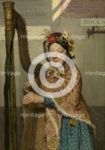 The Fallen Star, 1874. Creator: Jan Van Beers.