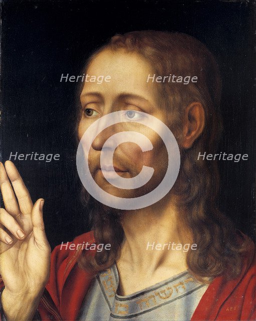 Salvator Mundi (Saviour of the World). Artist: Massys, Quentin (1466–1530)