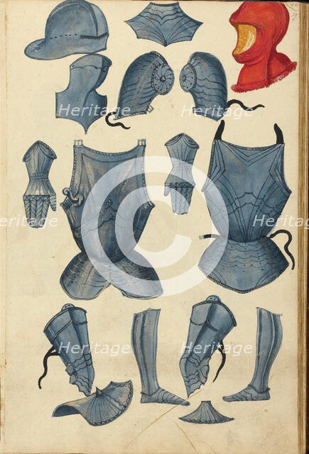 Tournament Armor, about 1560-1570. Creator: Unknown.