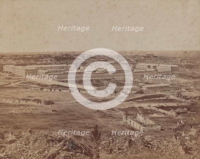 Panorama of Sebastopol No. 1, 1855-1856. Creator: James Robertson.