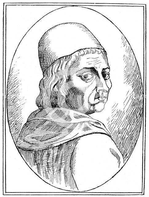 Marsilio Ficino (1433-1499), Italian humanist philosopher, 1882. Artist: Unknown