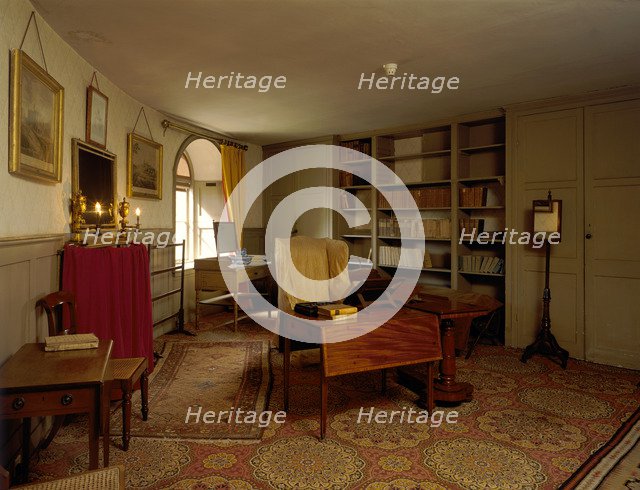 Duke of Wellington's bedroom, Walmer Castle, Deal, Kent, 1991. Artist: Unknown
