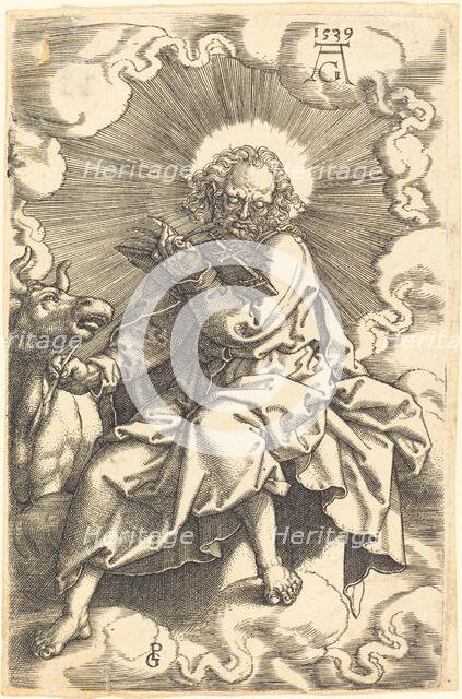 Luke, 1539. Creator: Heinrich Aldegrever.
