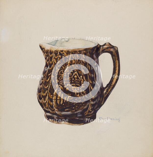 Pitcher, c. 1941. Creator: Elmo Fleming.