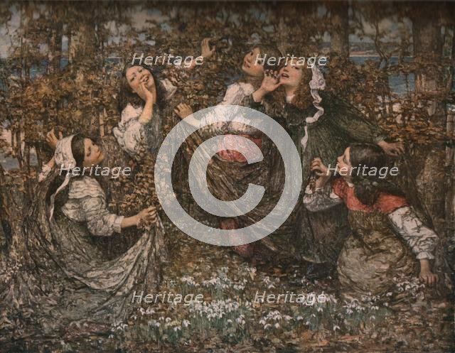 'The Earth's Awakening', 1909, (c1930).  Creator: Edward Atkinson Hornel.