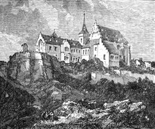 The Luther Celebration in Germany: the Schloss or Castle at Mansfeld, 1883. Creator: Unknown.