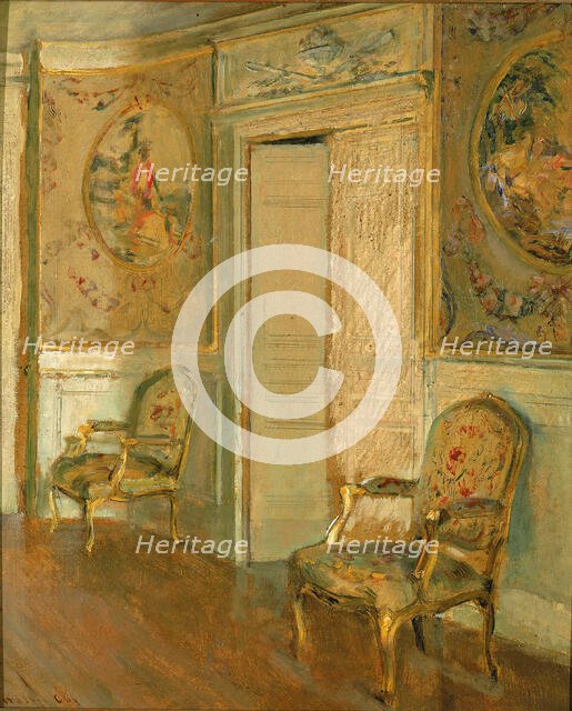 Untitled (Interior View). Creator: Walter Gay.