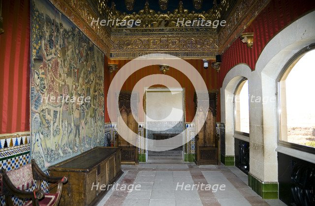 The Hall of the Rope in the Alcazar of Segovia, Segovia, Spain, 2007. Artist: Samuel Magal