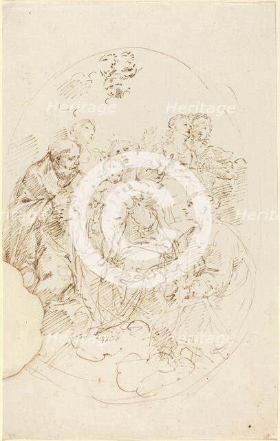 Virgin and Child with Five Saints. Creator: Donato Creti.