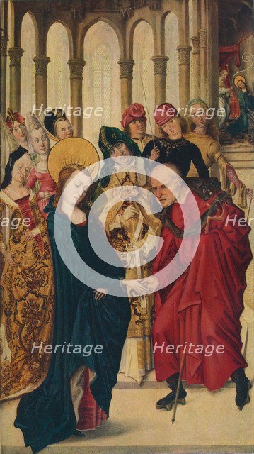 'The Marriage of the Virgin', 15th century. Artist: Master of the View of Ste Gudule.