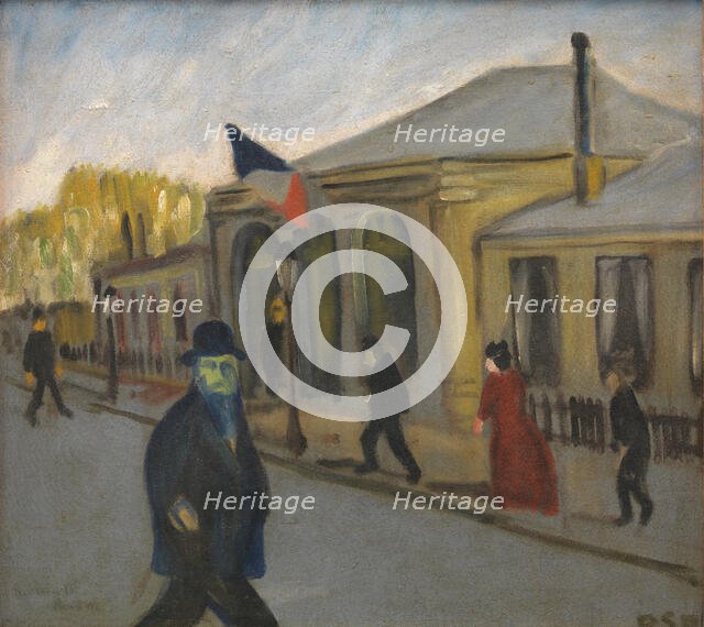 La Morgue, 1906. Creator: Robert Storm Petersen.