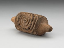 Cylindrical Seal with Flower-like Motif, Possibly 1200-200 B.C. Creator: Unknown.