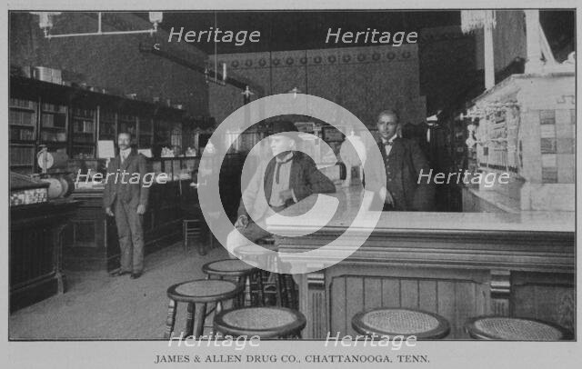 James & Allen Drug Co., Chattanooga, Tenn., 1902. Creator: Unknown.