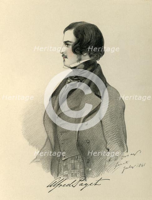 'Alfred Paget', 1841. Creator: Richard James Lane.