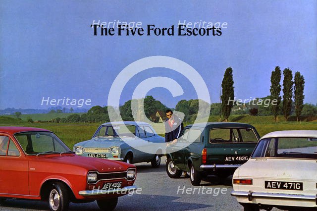 1968 Ford Escort brochure. Creator: Unknown.