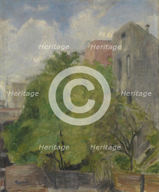 From Montmartre, Undated. Creator: Hans Heyerdahl.