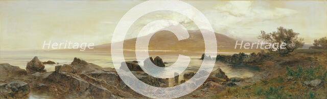 Vesuvius, 1881. Creator: Eduard Peithner von Lichtenfels.