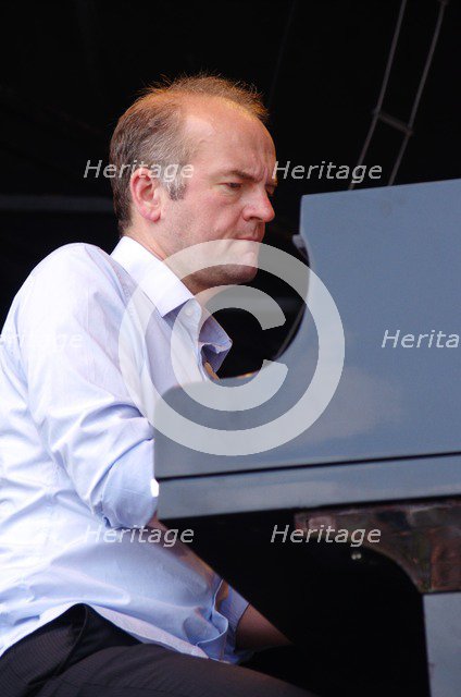 Liam Noble, Love Supreme Jazz Festival, Glynde, East Sussex, 2013.  Artist: Brian O'Connor.