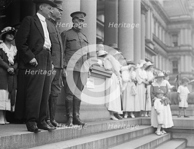 Baker, Newton Diehl, Secretary of War, 1916-1921; Baker, Newton Diehl, Secretary of War..., 1917. Creator: Harris & Ewing.