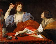 Martha Blames her Vain Sister Mary Magdalene.