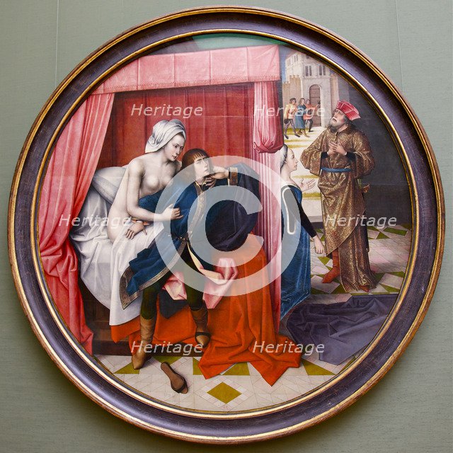 Joseph and Potiphar's Wife, Early16th cen.. Artist: Master of the Joseph Legend (active c. 1500)