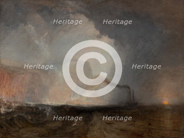 Staffa, Fingal's Cave, 1831 to 1832. Creator: JMW Turner.