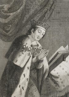 Alfonso VIII of Castile, (1155-1214), called the Noble or the one of the Navas, 1853.  Creator: Antonio Roca Sallent.