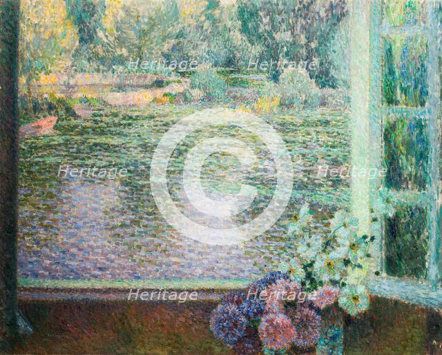 Window On The River. Creator: Le Sidaner, Henri (1862-1939).