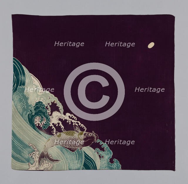 Furoshiki (Wrapping Cloth), Japan, Meiji period (1868-1912), late 19th century. Creator: Unknown.