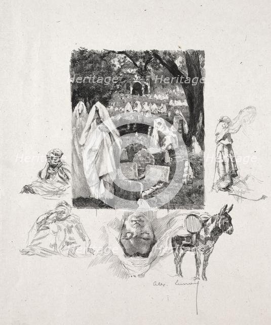 Moroccan Sketches. Creator: Alexandre Lunois (French, 1863-1916).