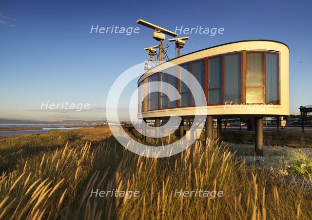 General view of the Fleetwood Nautical College Radar Training Station from the north-west, 2013. Creator: James O Davies.