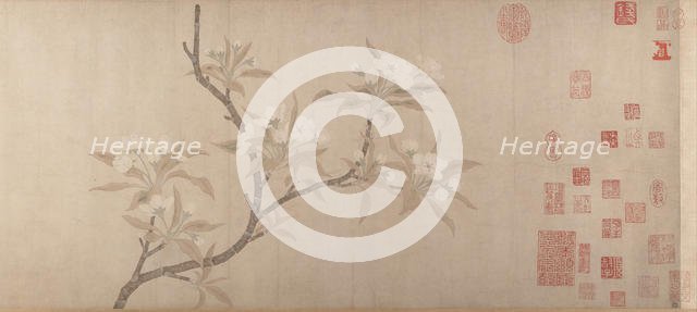 Pear Blossoms, ca. 1280. Creator: Unknown.