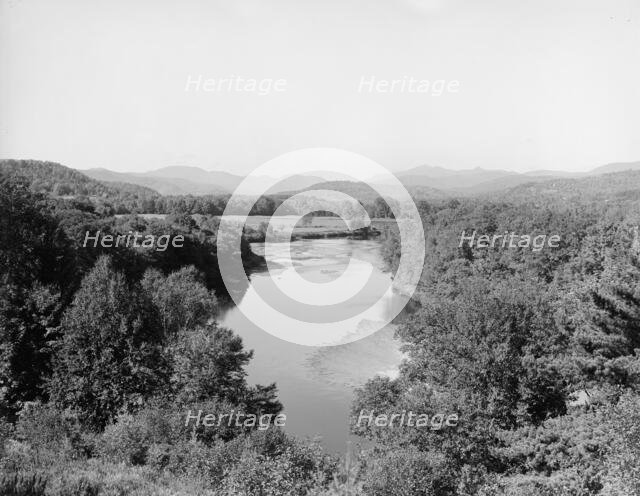 Pemigewasset Valley and Franconia Mountains from West Campton, West Campton, N.H., c1900-1910. Creator: Unknown.