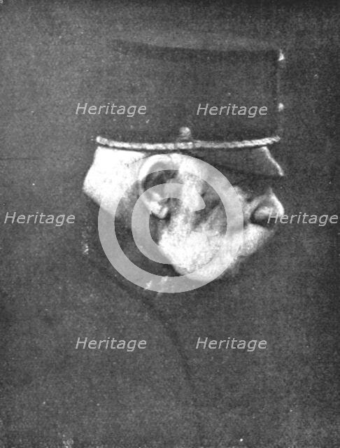 'Francois-Joseph a la veille de la guerre. Photographie publiee en 1re page de...', 1914 (1916). Creator: Unknown.