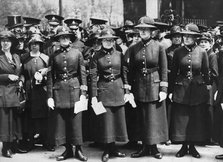Women police officers, c1910s. Artist: Unknown