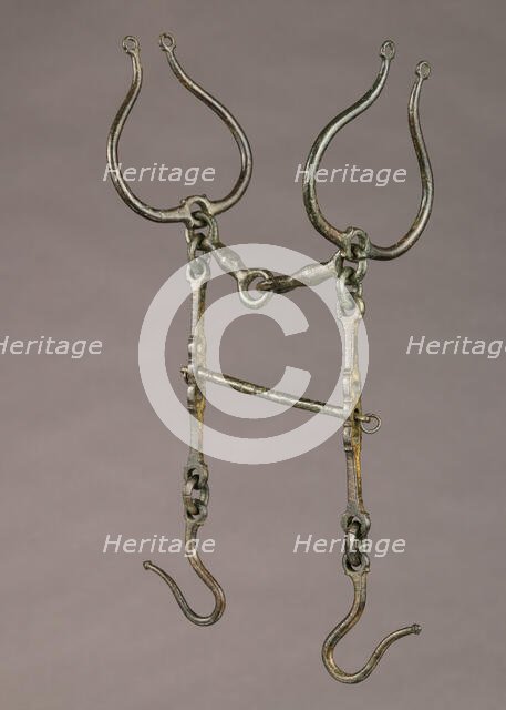 Curb Bit, Thracian or East Celtic, 2nd-1st century B.C. Creator: Unknown.