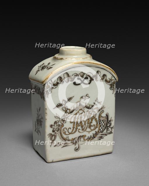 Tea Caddy, c. 1750-1770. Creator: Unknown.