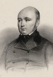 Portrait of the composer Frédéric Bérat (1801-1855), 1850.