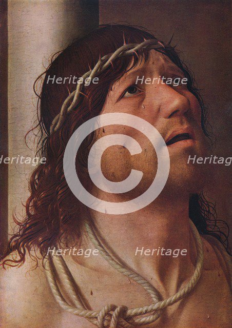 'Christ at the Column', c1476. Artist: Antonello da Messina.