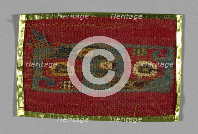 Fragment, Peru, A.D. 1250/1532. Creator: Unknown.