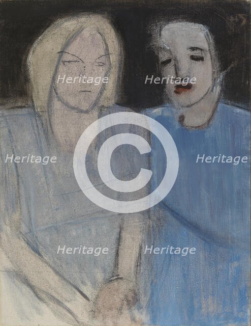 Friends, 1942-1945. Creator: Helene Schjerfbeck.