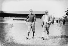 Coach Jones - Yale - Trainer Mack, 1913. Creator: Bain News Service.